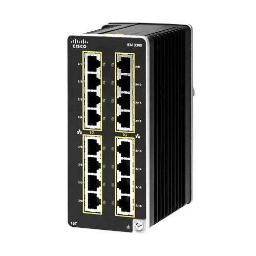Промышленный модуль Cisco IEM-3300-16P= 16 портов GE PoE+ для IE3300
