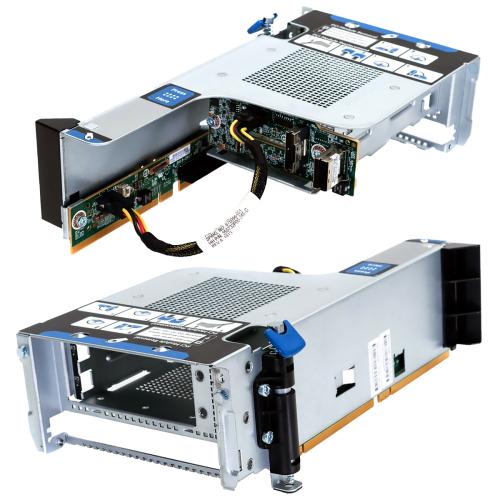 Оригинальный комплект райзера HPE 826688-B21 с задней панелью для 2 SFF накопителей SAS/SATA