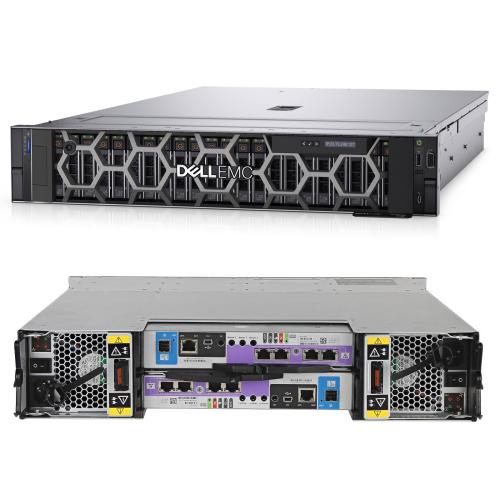 СХД Dell PowerVault ME412 2U/12LFF/Dual EMM/noHD/2x580W