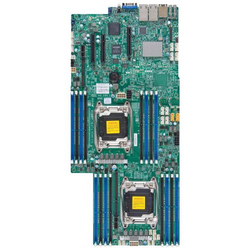 Материнская плата Supermicro MBD-X10DRFF 3008 SAS3 SW RAID 2400MHz DDR4