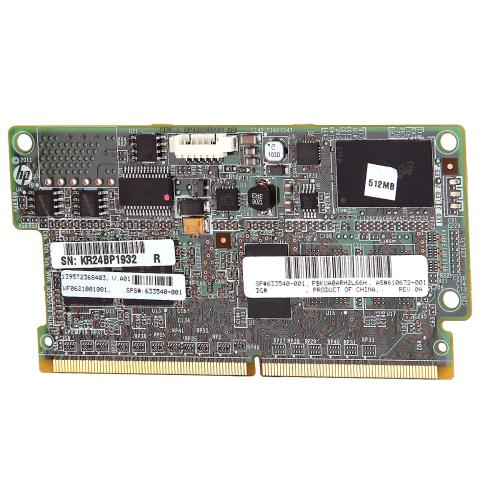 Модуль кэш-памяти HPE 633540-001, 512 Мб FBWC