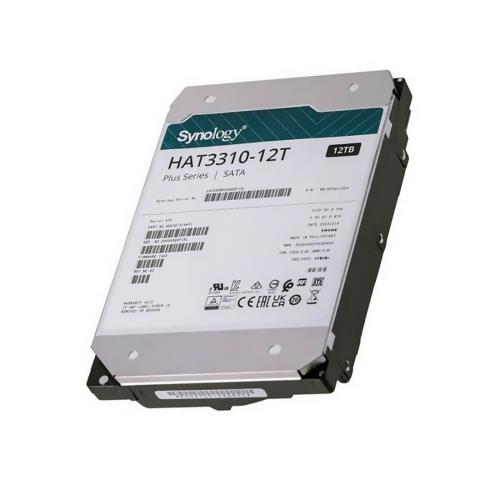 Жесткий диск Synology HAT3310-12T, 12Tb, HDD SATA 3,5 7200 rpm, 256Mb, 6 Гбит/с