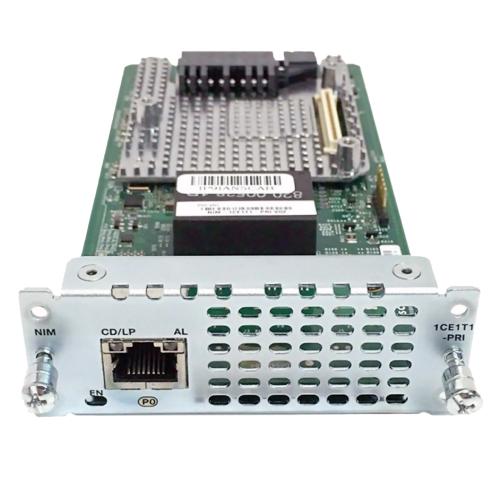 Модуль Cisco NIM-1CE1T1-PRI ISR 4000 1 порт T1/E1 Multiflex голос WAN ISDN PRI